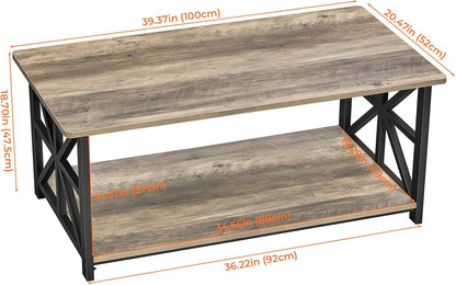 Table basse GreenForest X-Frame