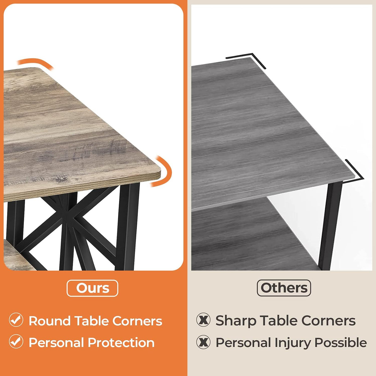Table basse GreenForest X-Frame